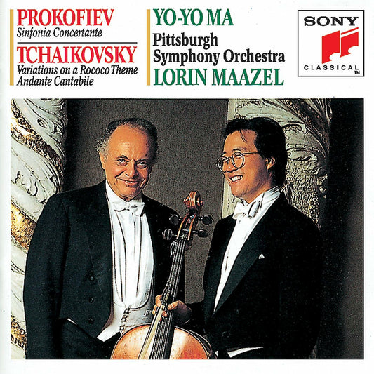 Prokofiev: Sinfonia Concertante; Tchaikovsky / Ma, Maazel [Audio CD] Prokofiev^Tchaikovsky^Ma^Maazel - Very Good