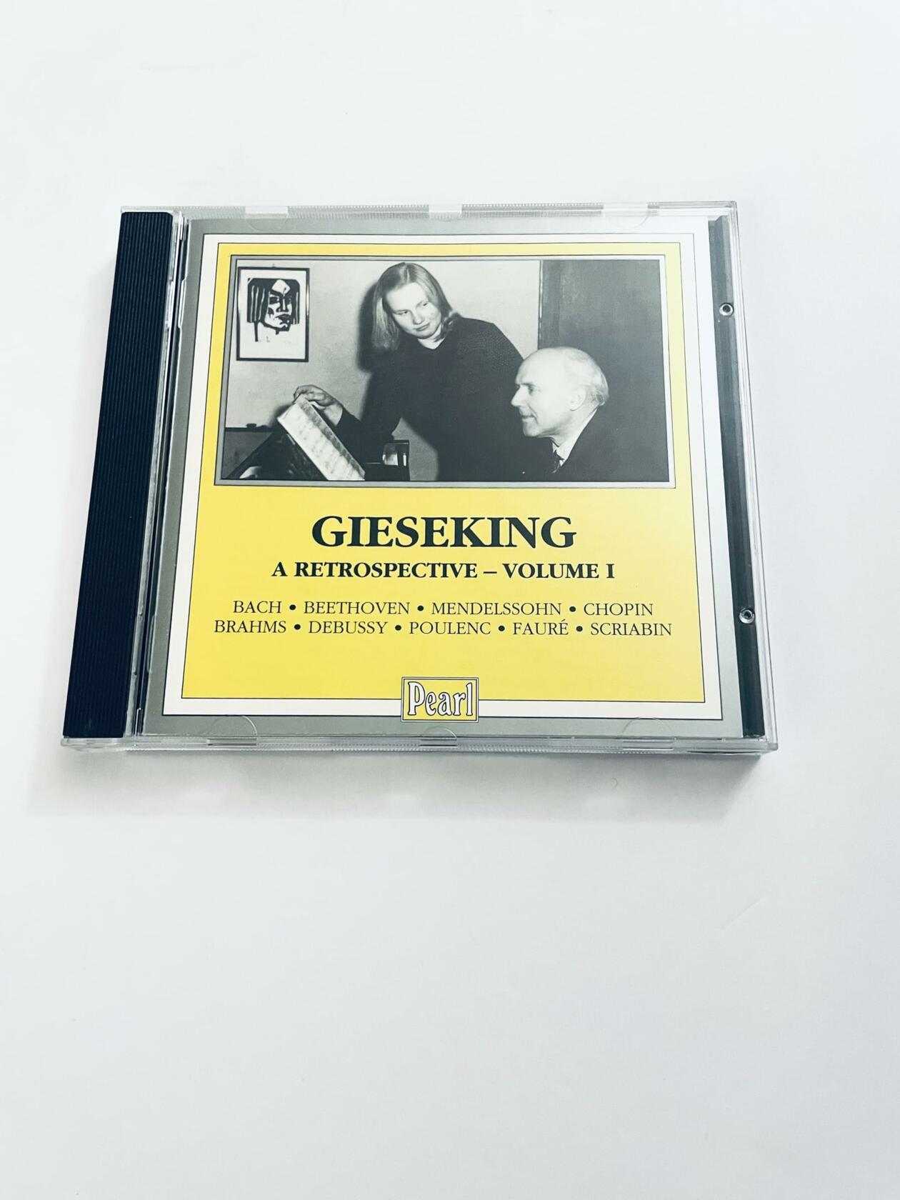 Gieseking - Vol.1 [Audio CD] Gieseking - Very Good