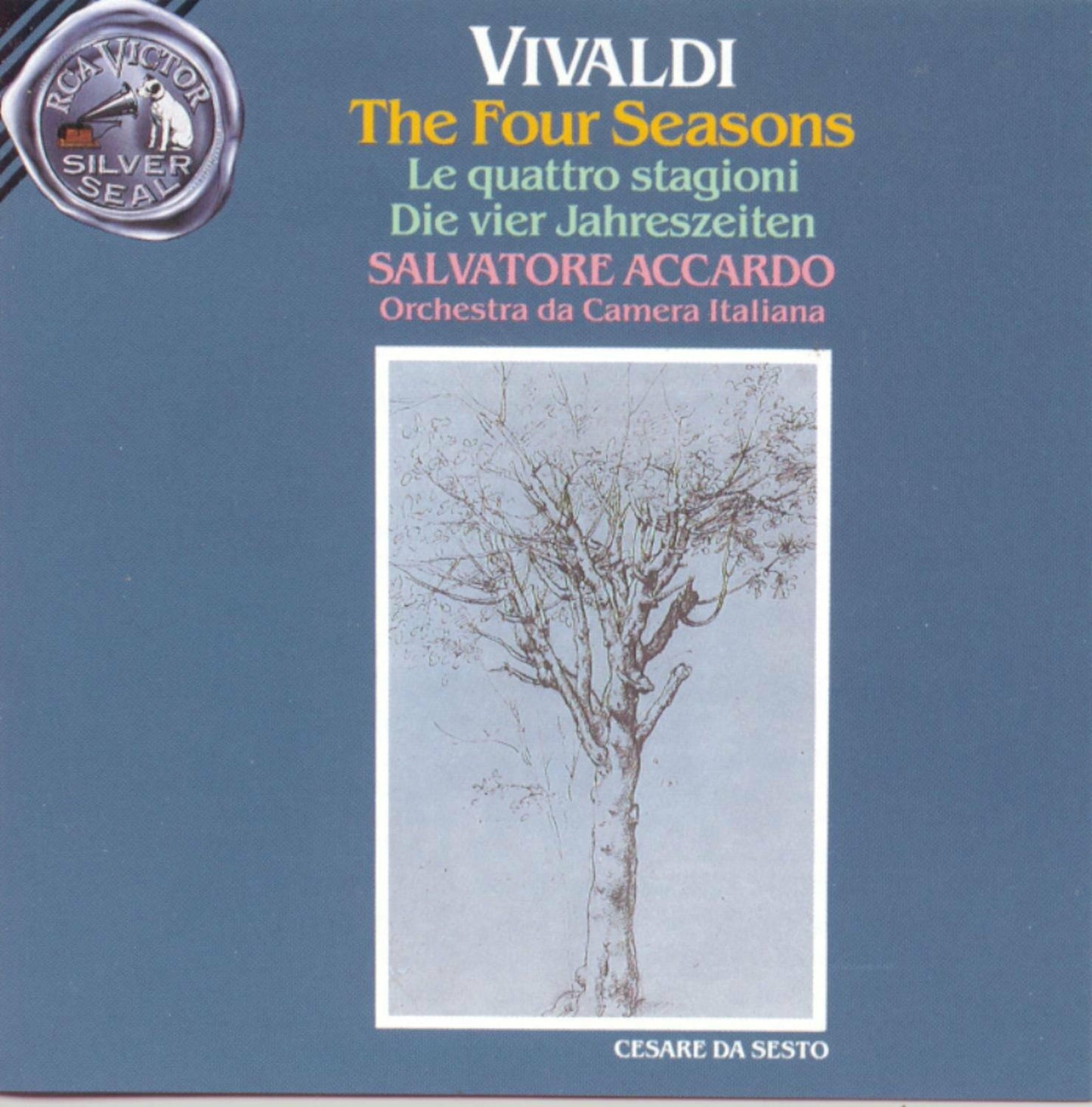 Vivaldi:Four Seasons [Audio CD] Accardo, Salvatore - Very Good