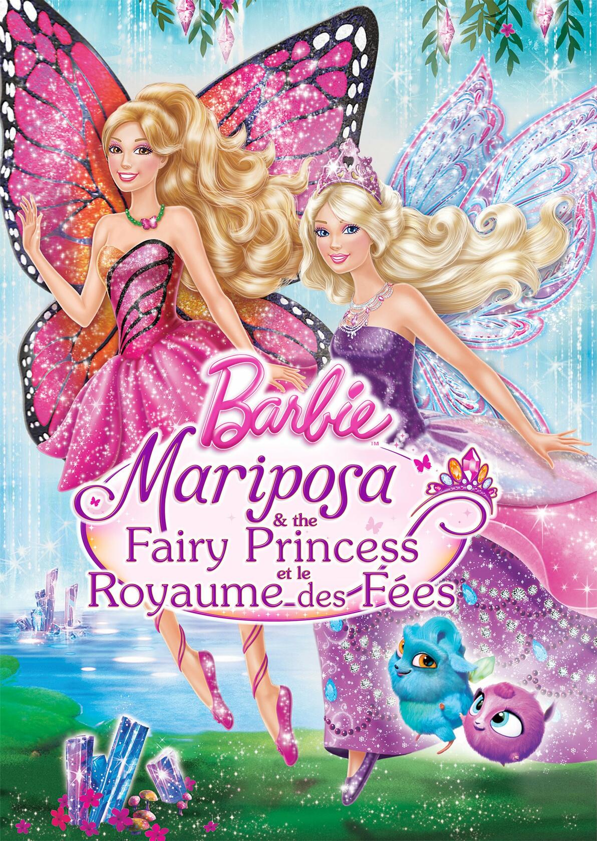 Barbie Mariposa & the Fairy Princess [DVD] - Very Good