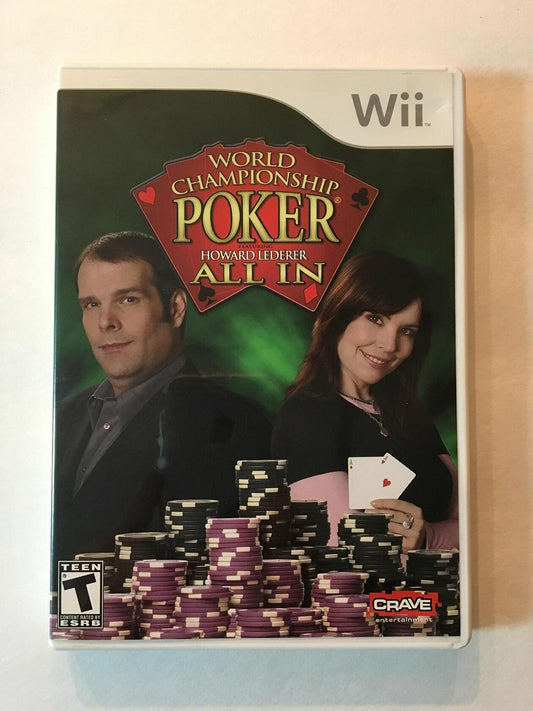 World Championship Poker: All In - Wii [video game] - Very Good