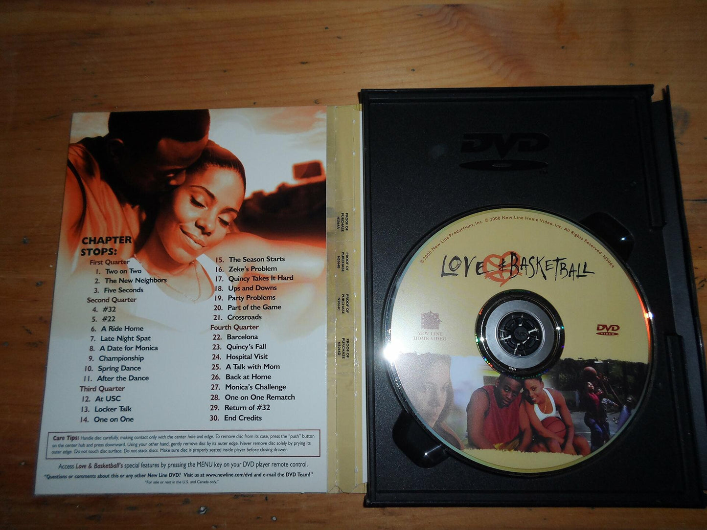 LOVE AND BASKETBALL [DVD] - Very Good