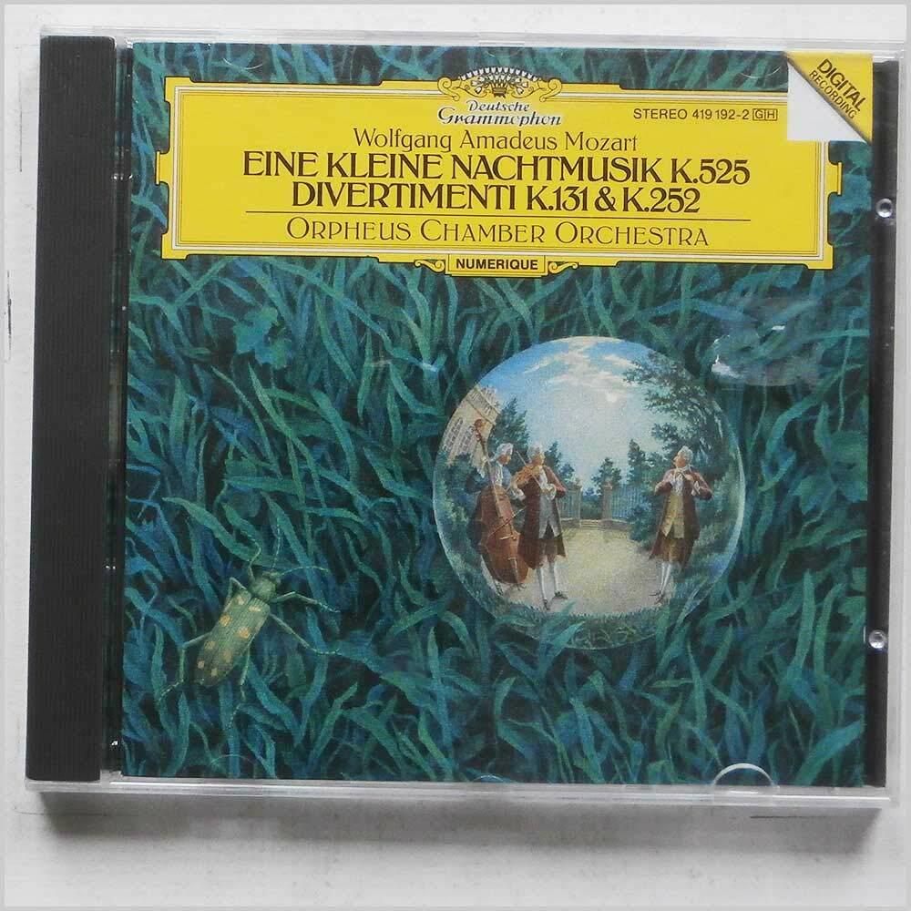 Mozart: Eine Kleine Nachtmusik [Audio CD] Orpheus Chamber Orchestra; - Very Good