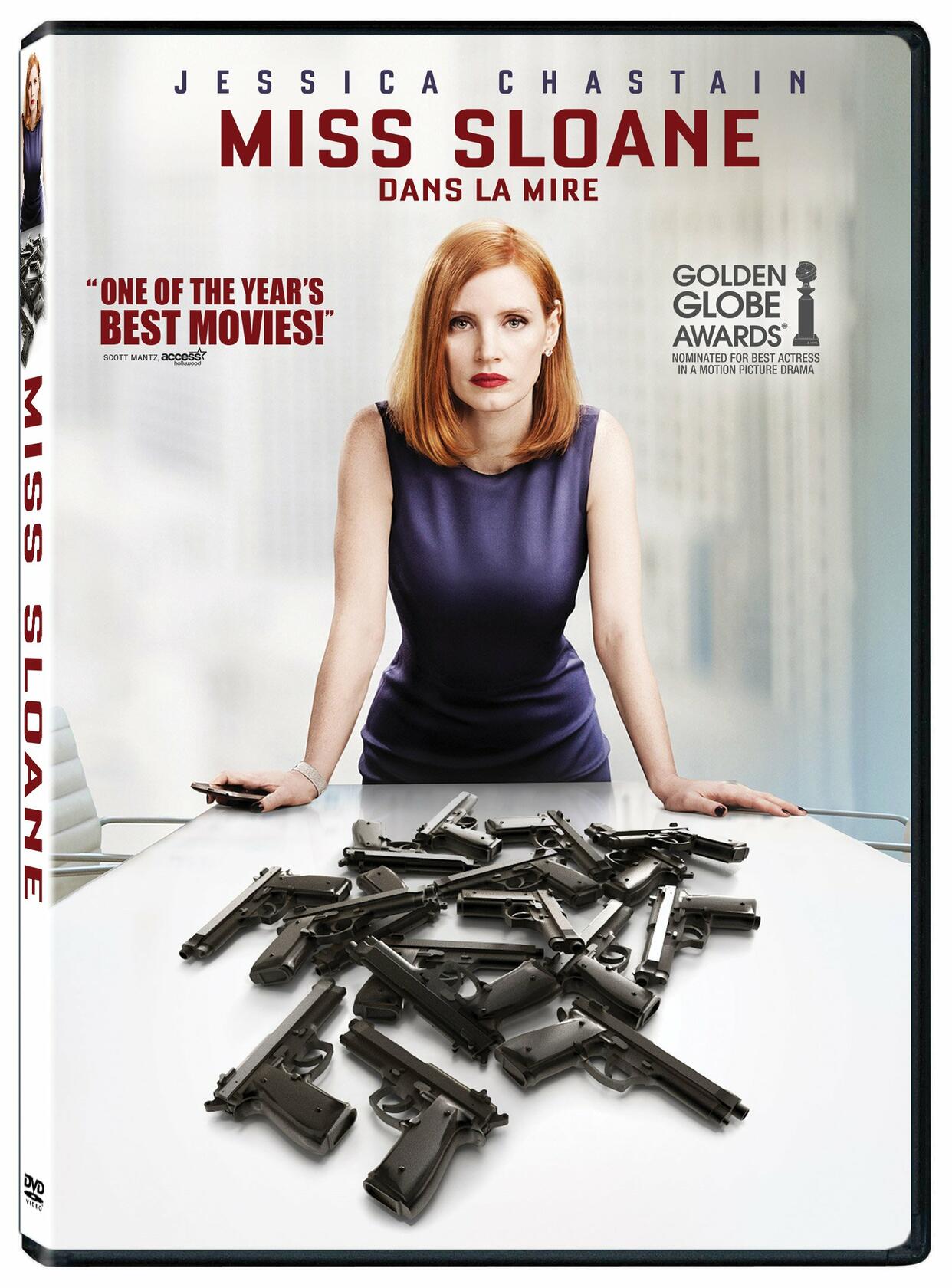 Miss Sloane (Bilingual) [DVD] - Good