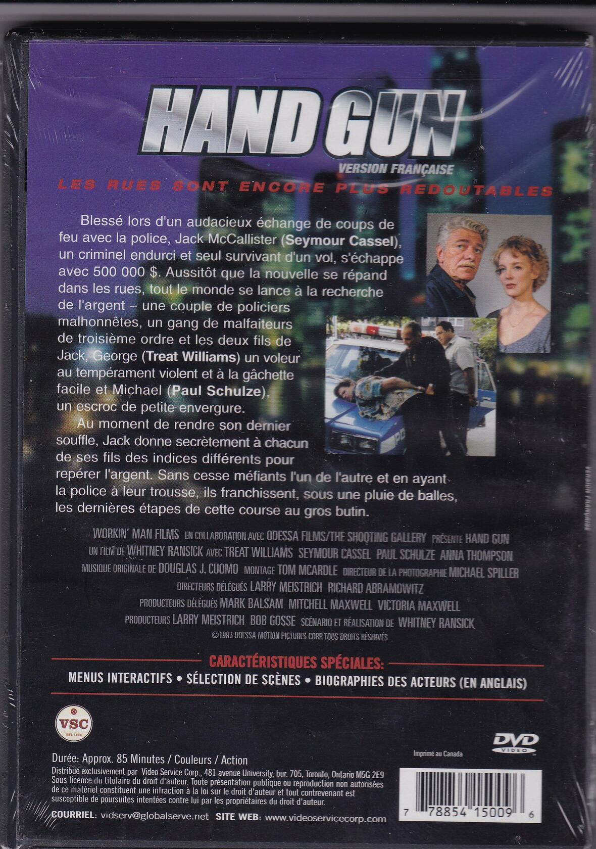 Hand Gun [DVD] - Good