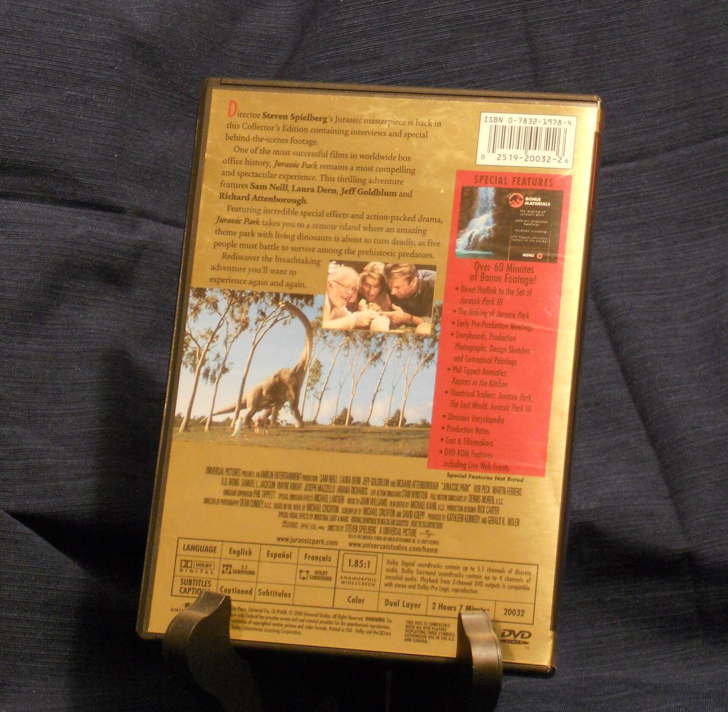 Jurassic Park (Widescreen Colllector's Edition) (Bilingual) [DVD] - Very Good
