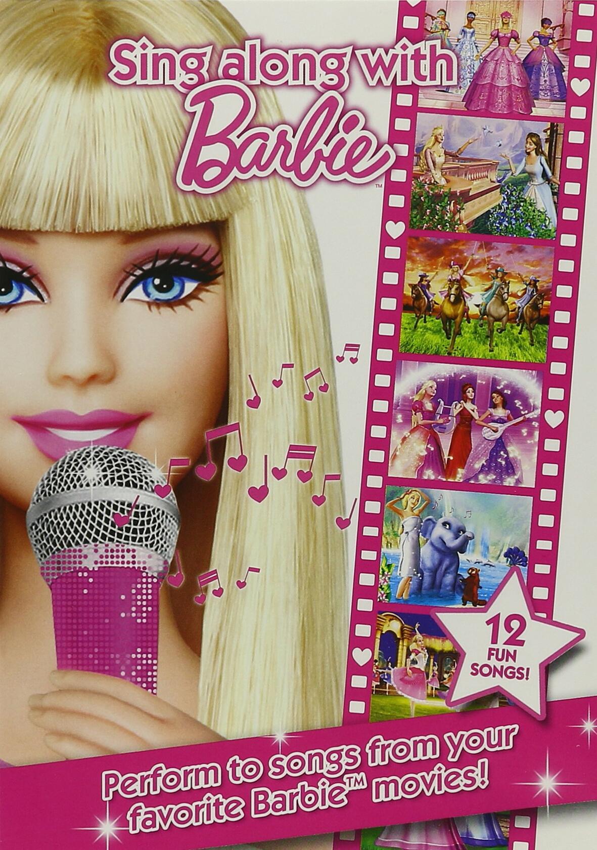 Sing-A-Long with Barbie (Bilingual) [DVD] - Very Good
