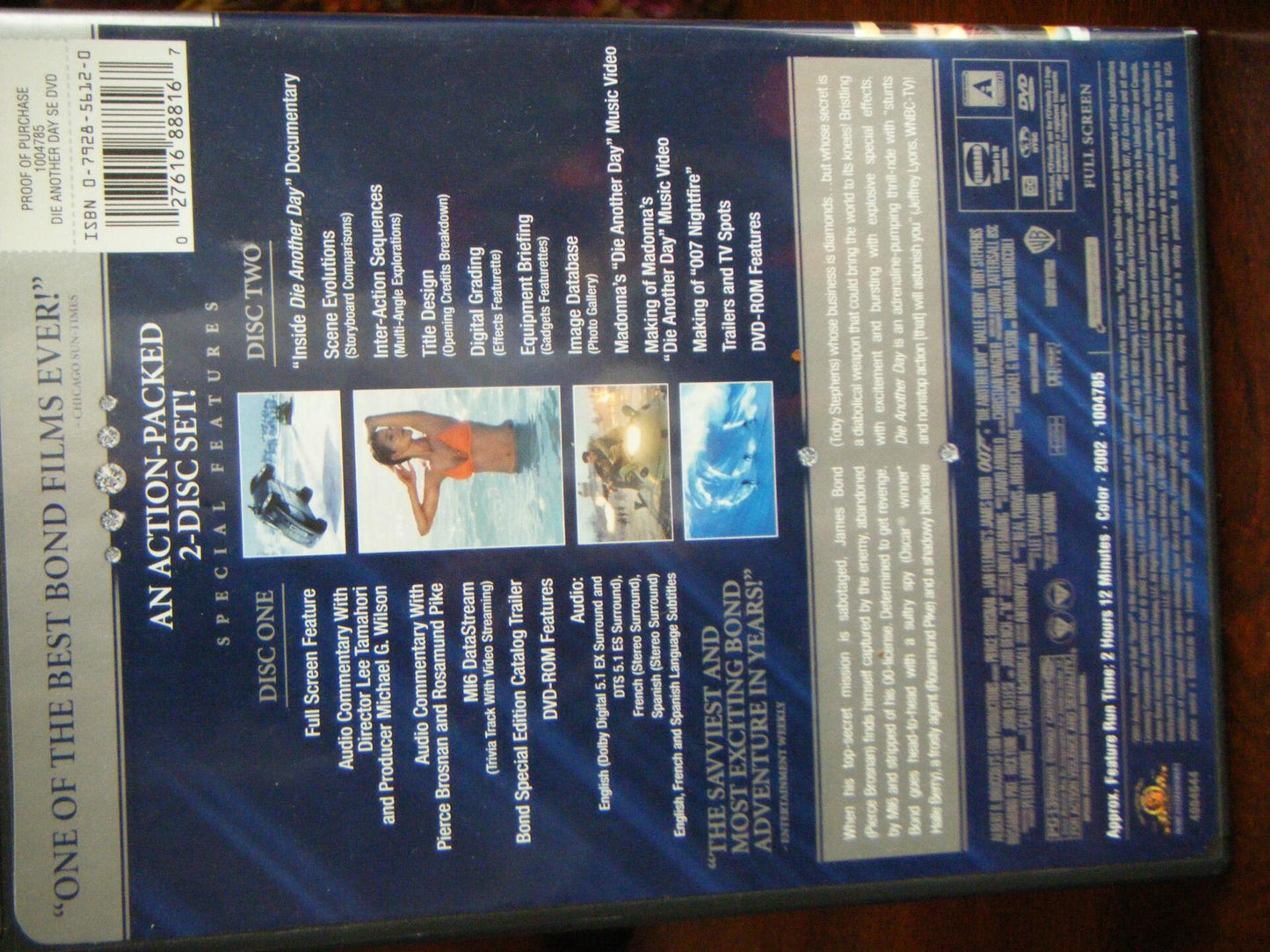 Die Another Day (Full Screen Special Edition) [2 Discs] (Bilingual) [DVD] - Very Good