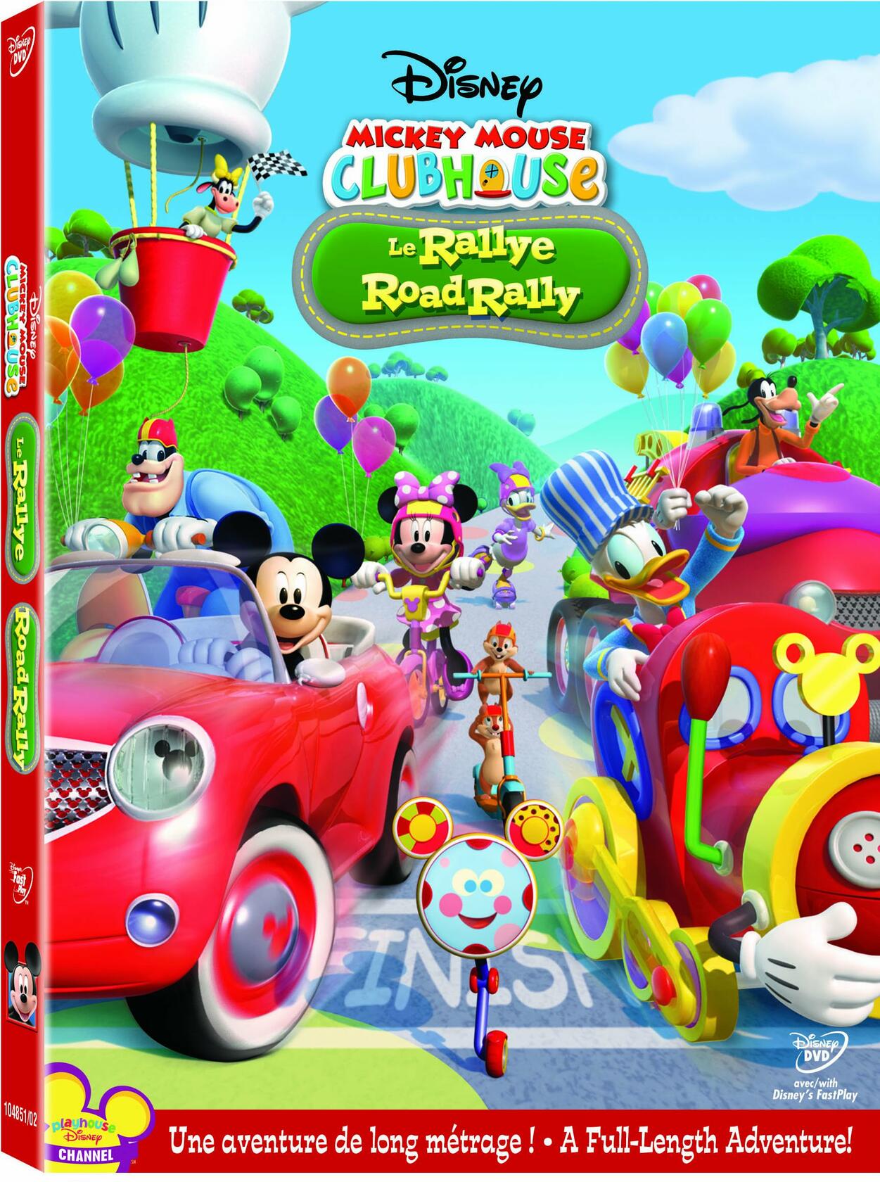 Mickey Mouse Clubhouse: Road Rally - DVD Bilingue [DVD] - Very Good