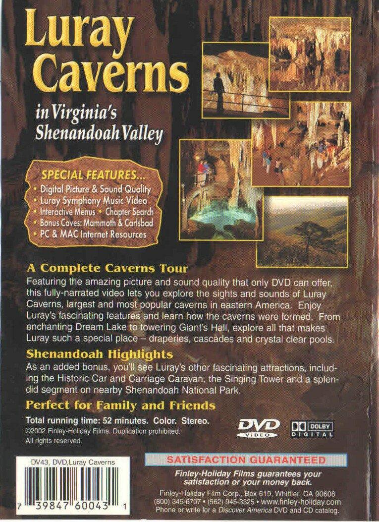 Luray Caverns [DVD] - Very Good