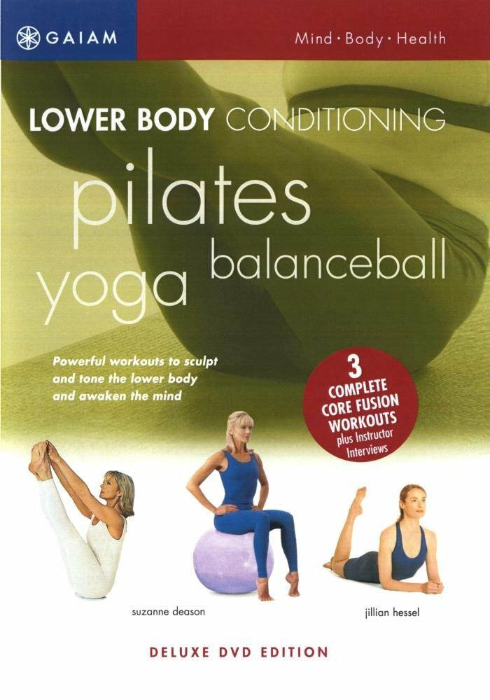 Lower Body Conditioning: Yoga, Pilates, Balanceball [Import] [DVD] - Very Good
