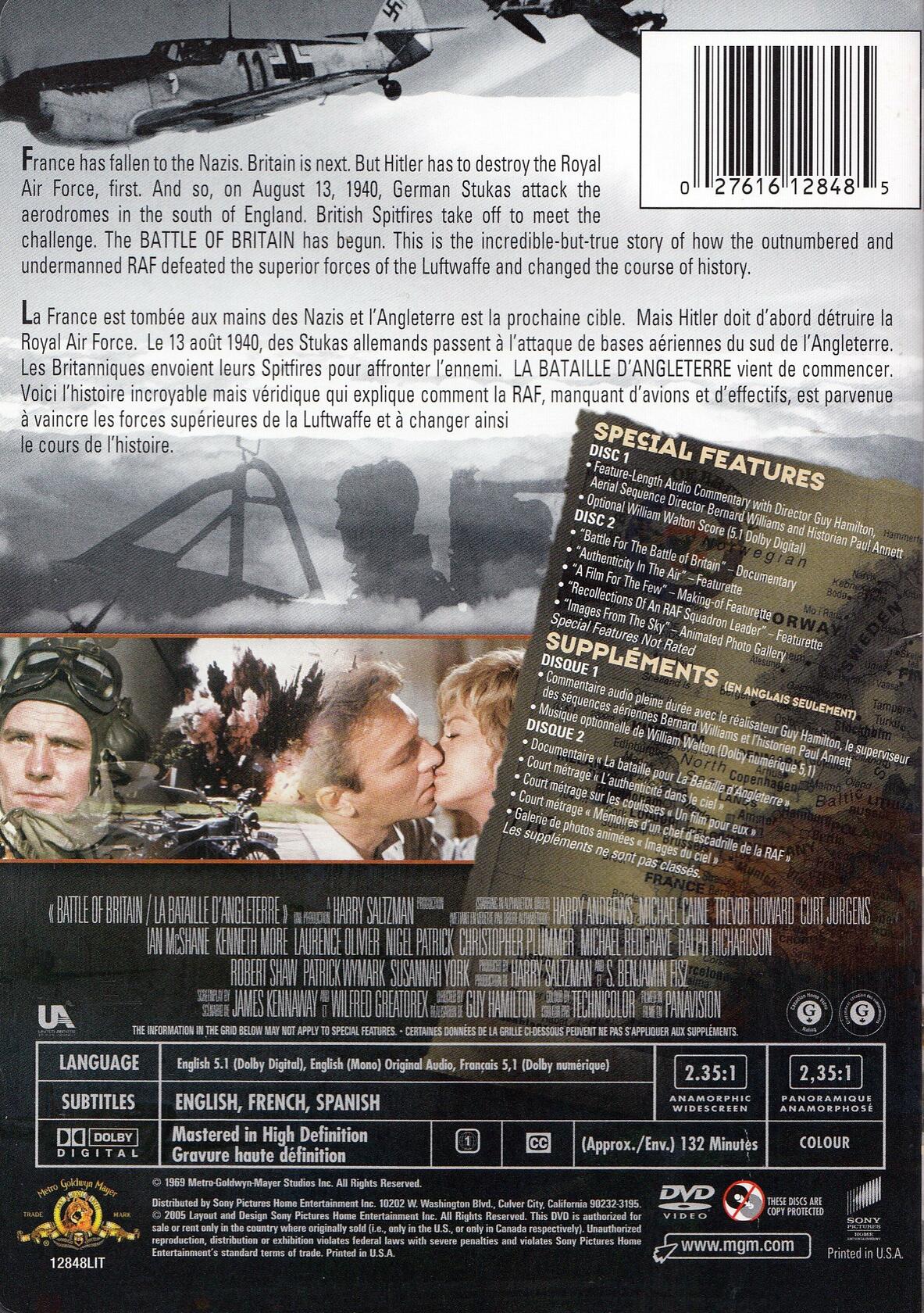 Battle of Britain (Collector's Edition) [DVD] - Very Good