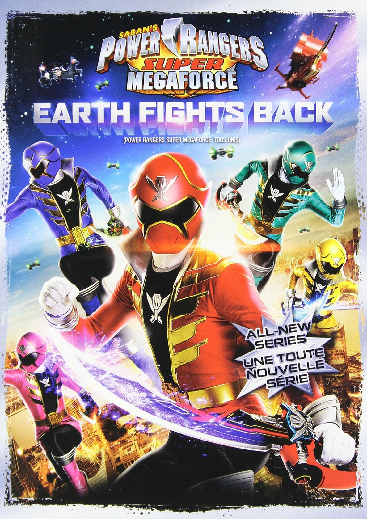 Power Rangers Super Megaforce: Earth Fights Back (Bilingual) [DVD] - Very Good