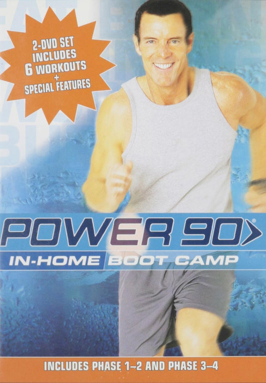 Tony Horton's Power 90 Beachbody In-Home Boot Camp [Hardcover] - Very Good