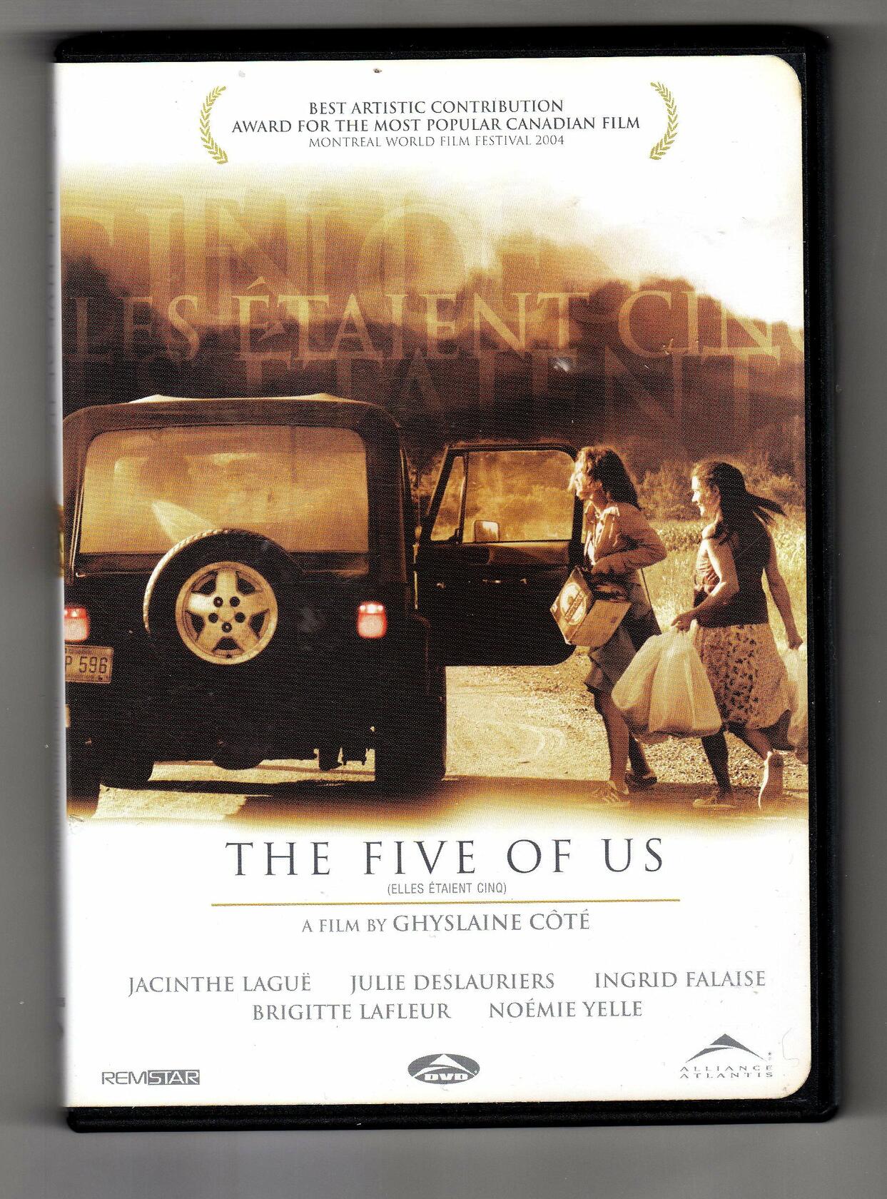 Elles Etaient Cinq / Five of Us (Bilingual) [DVD] - Good