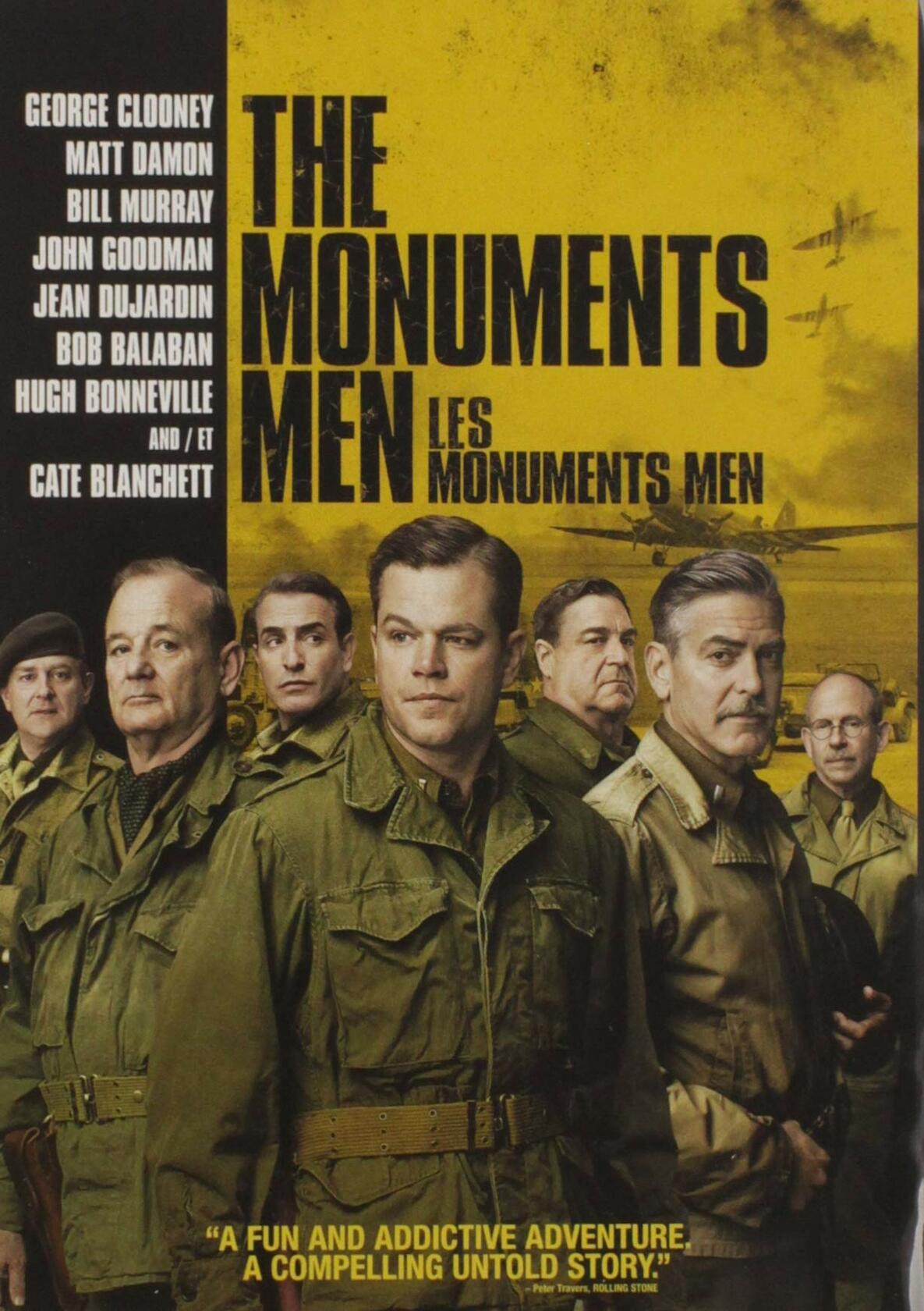 Monuments Men, The Bilingual [DVD] - Very Good