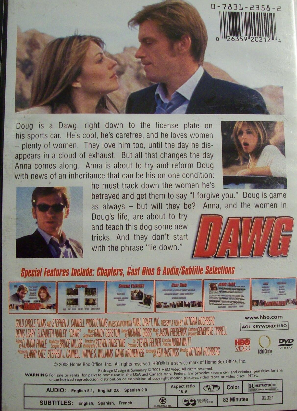 Dawg [DVD] - Good