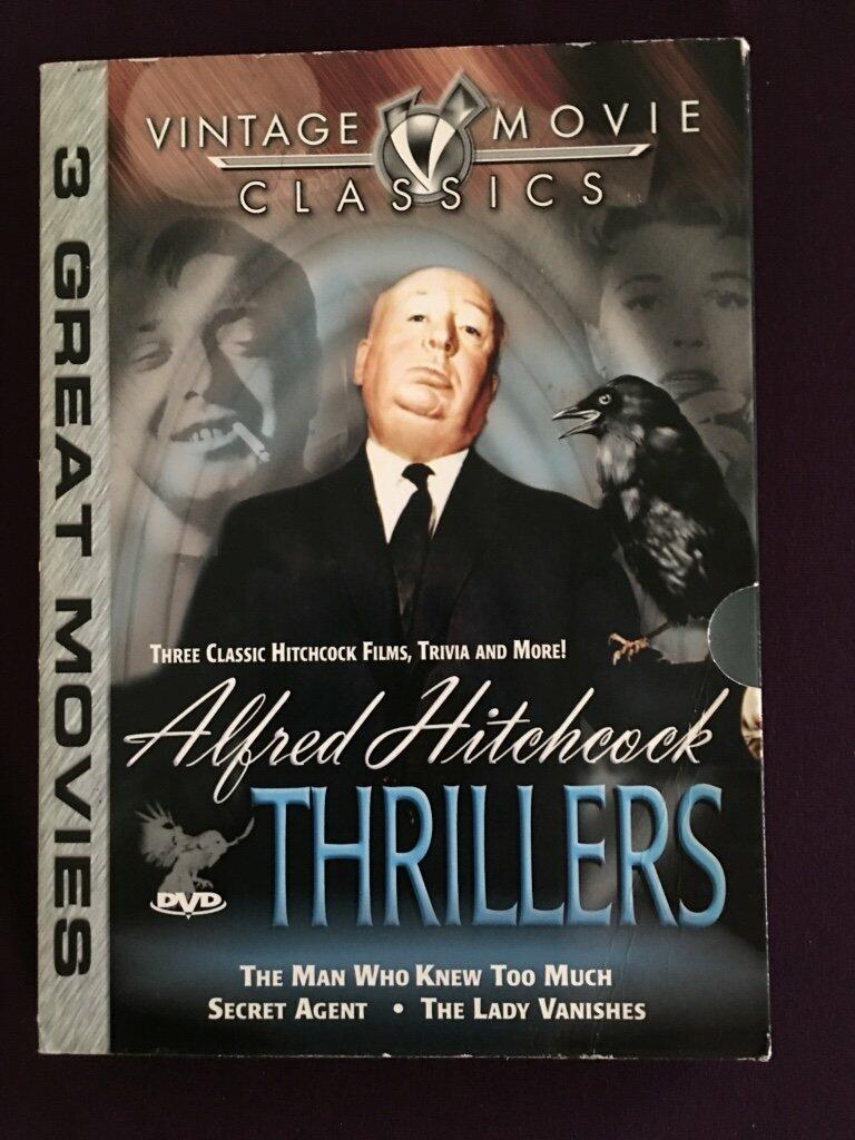 Alfred Hitchcock Thrillers - The Man Who Knew Too Much/Secret Agent/The Lady Vanishes [Import] [DVD]