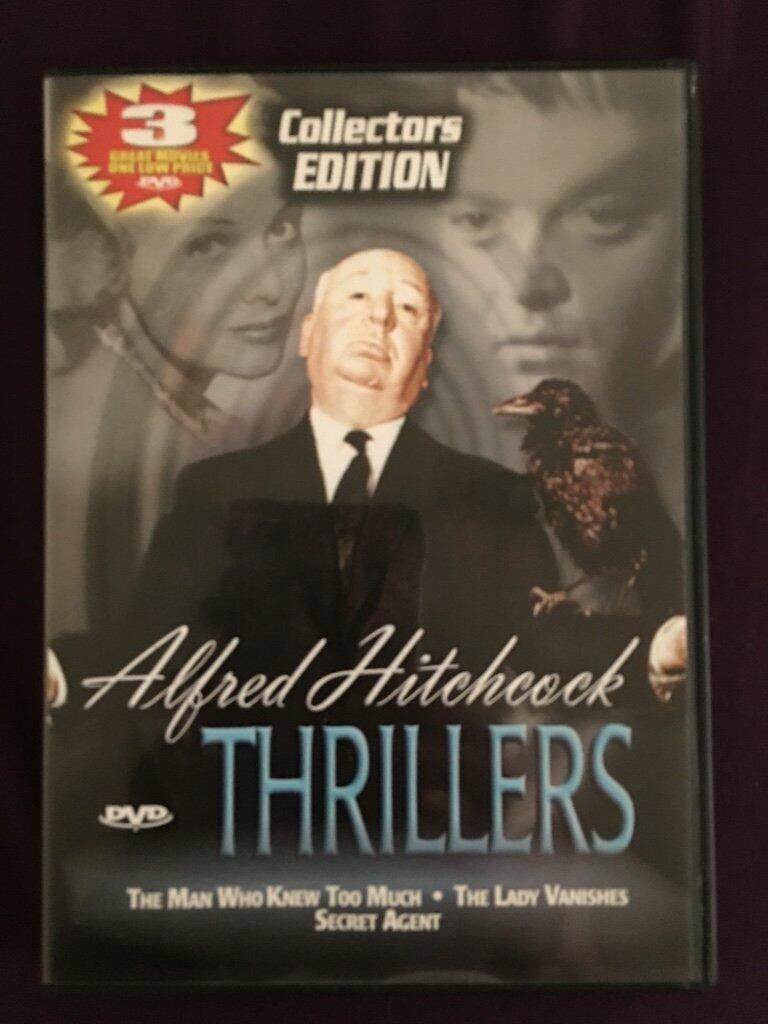 Alfred Hitchcock Thrillers - The Man Who Knew Too Much/Secret Agent/The Lady Vanishes [Import] [DVD]