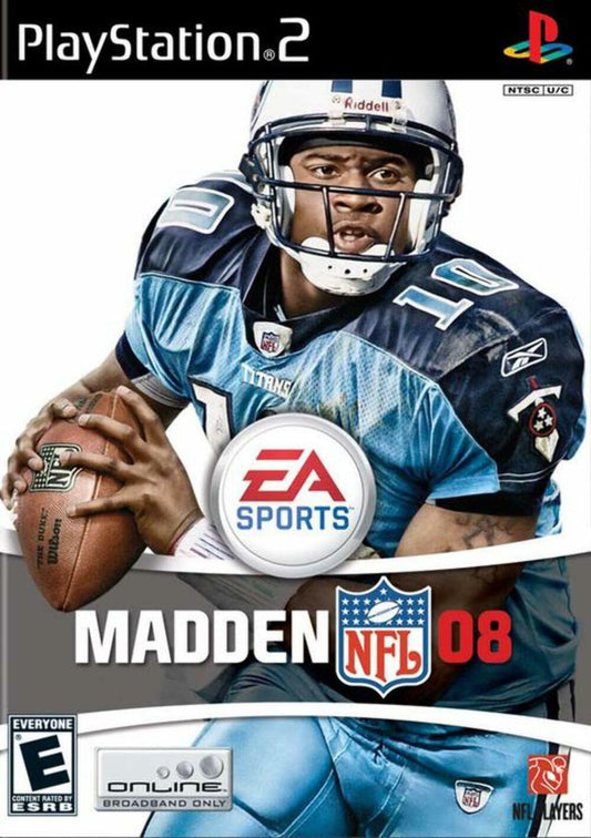 Madden NFL 08 - PlayStation 2 [video game] - Very Good