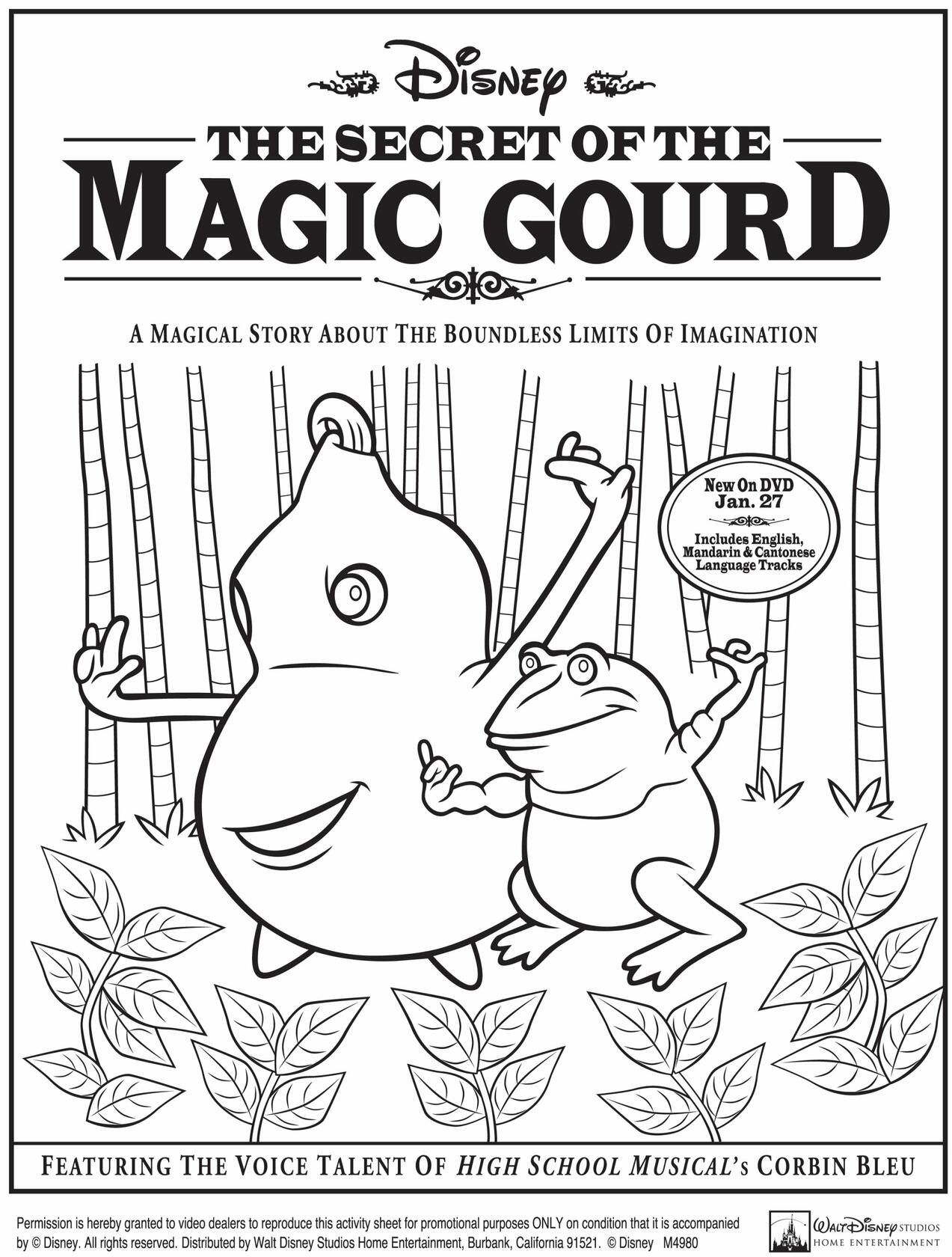 Secret of the Magic Gourd [DVD] - Very Good