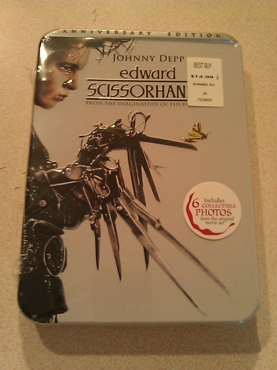 Edward Scissorhands (Widescreen Anniversary Edition) (Bilingual) [Import] [DVD] - Very Good