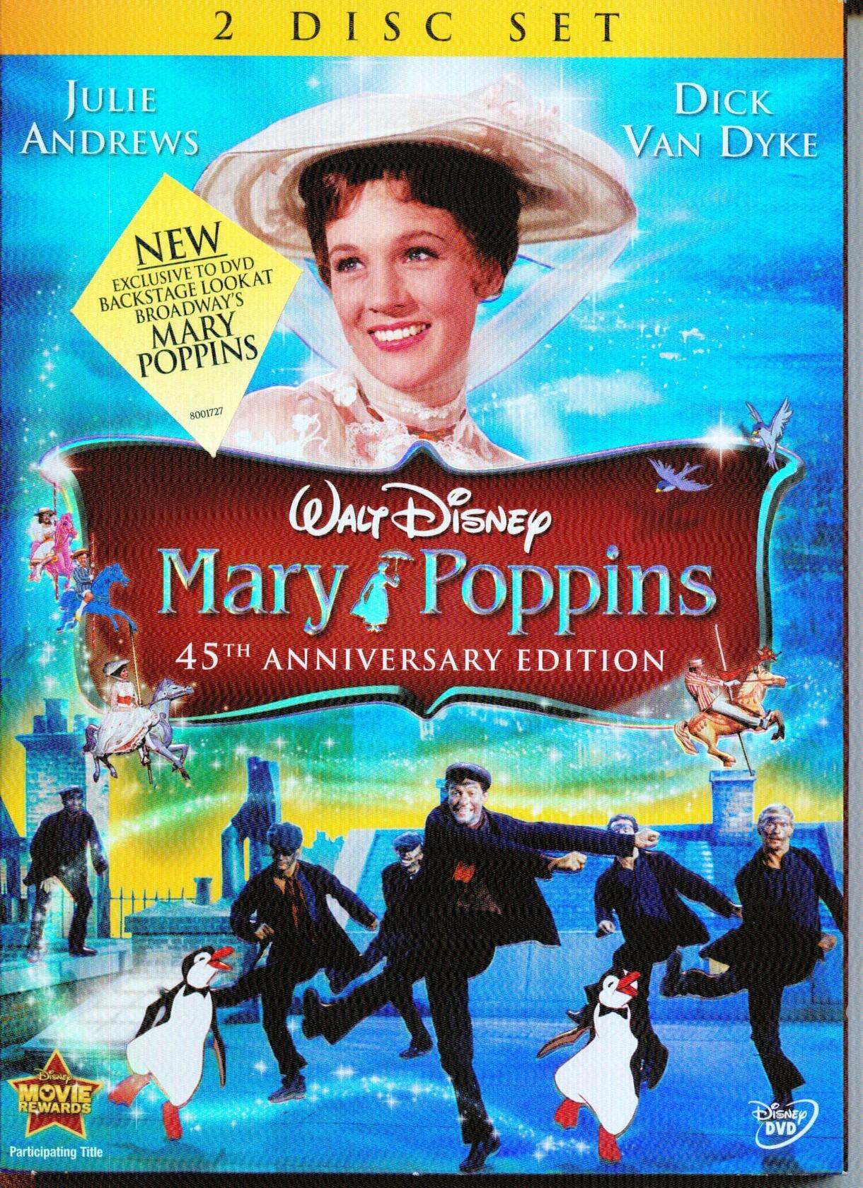 Mary Poppins 45th Anniversary Edition [DVD] - Good