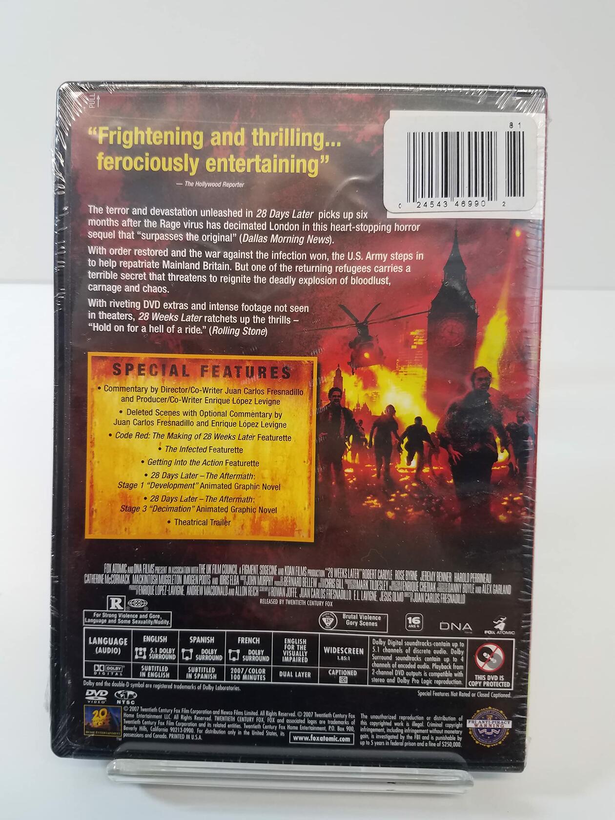 28 Weeks Later (Widescreen Edition) (Bilingual) [DVD] - Good