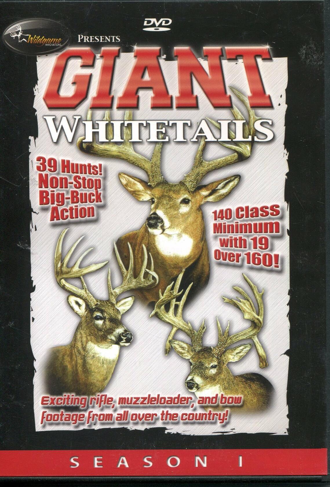 Giant Whitetails: Season 1 [DVD] - Very Good
