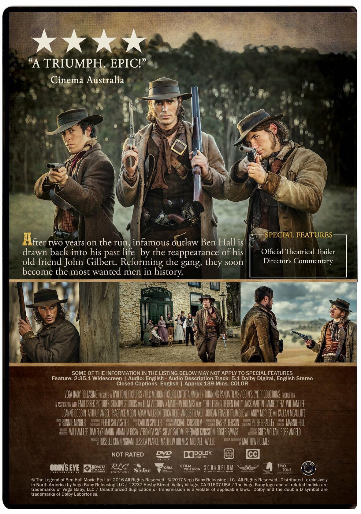 Legend Of Ben Hall, The [DVD] - Very Good