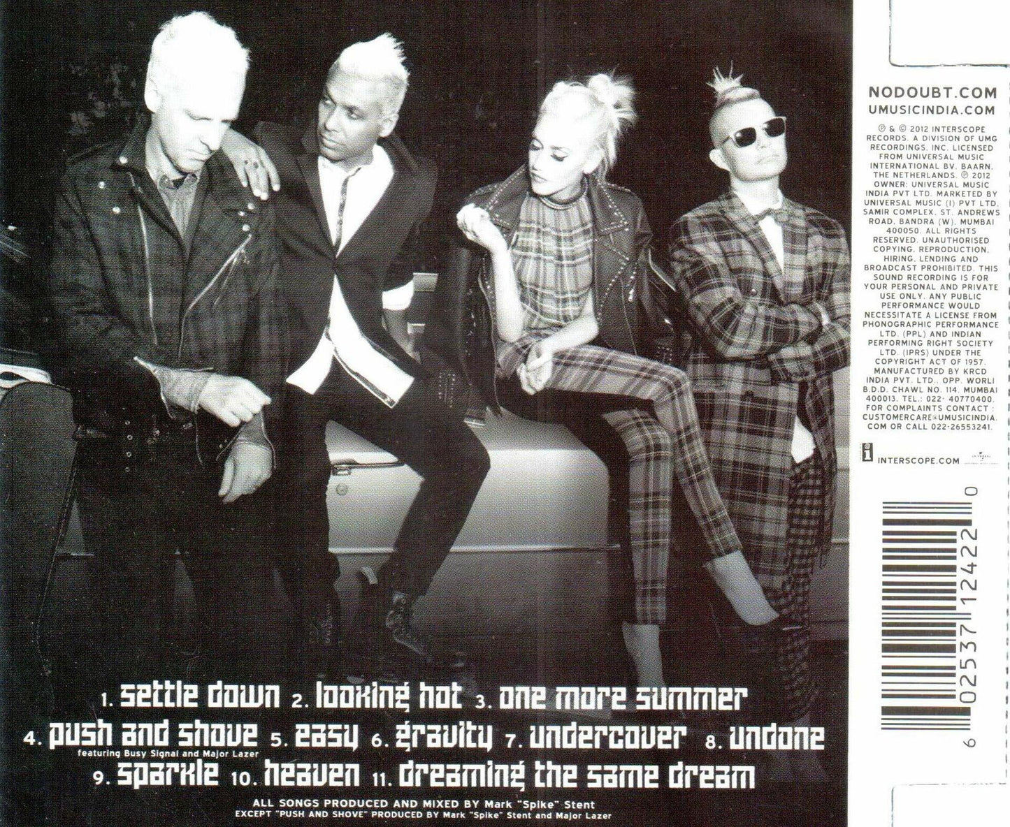 Push & Shove [Audio CD] No Doubt - Very Good