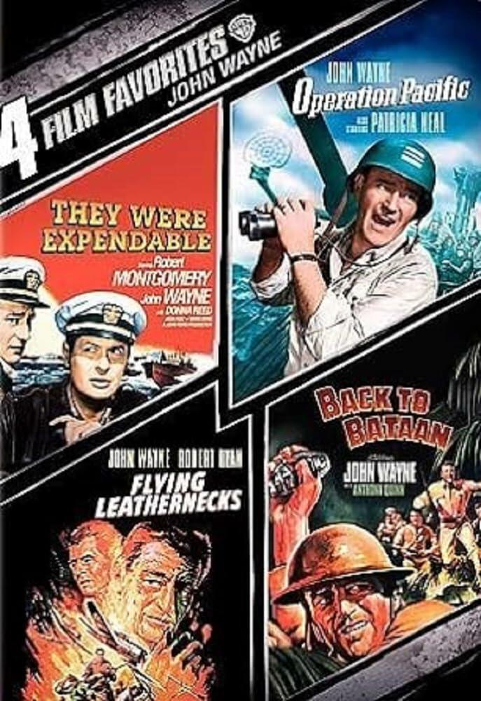 4 Film Favorites: John Wayne War (Dbl DVD) [DVD]