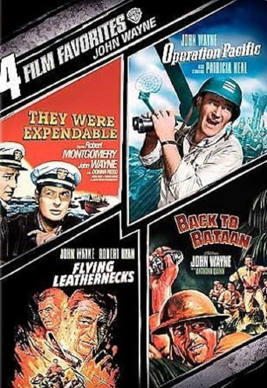 4 Film Favorites: John Wayne War (Dbl DVD) [DVD]
