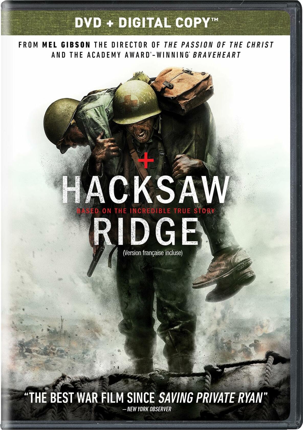 Hacksaw Ridge [DVD + Digital HD] [DVD] - Very Good