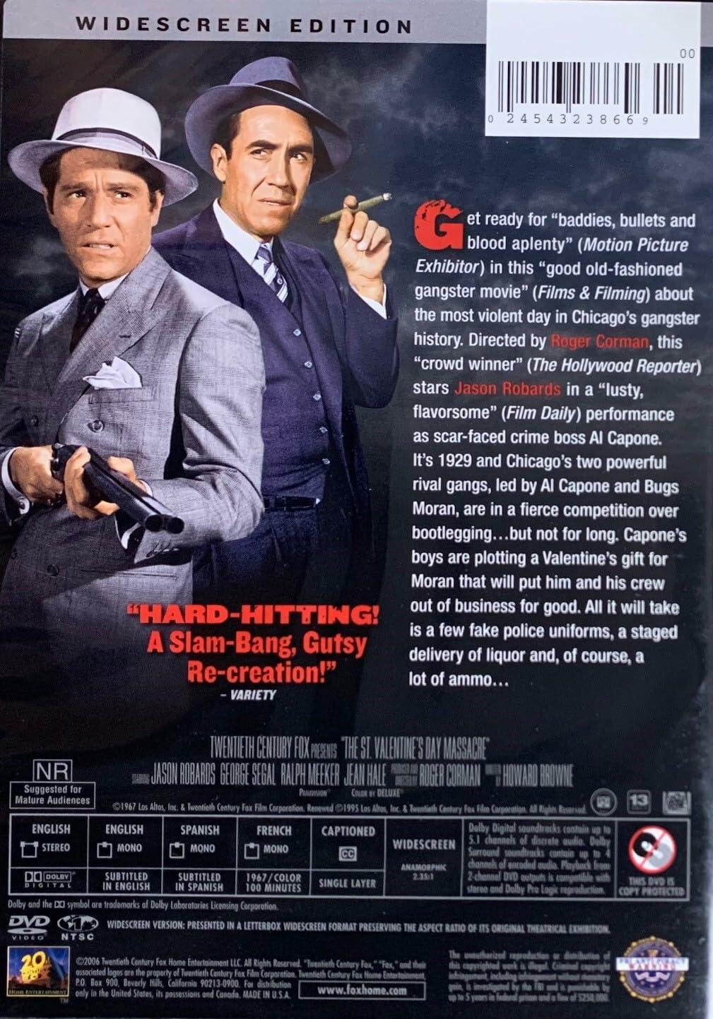 The St. Valentine's Day Massacre [DVD] - Very Good