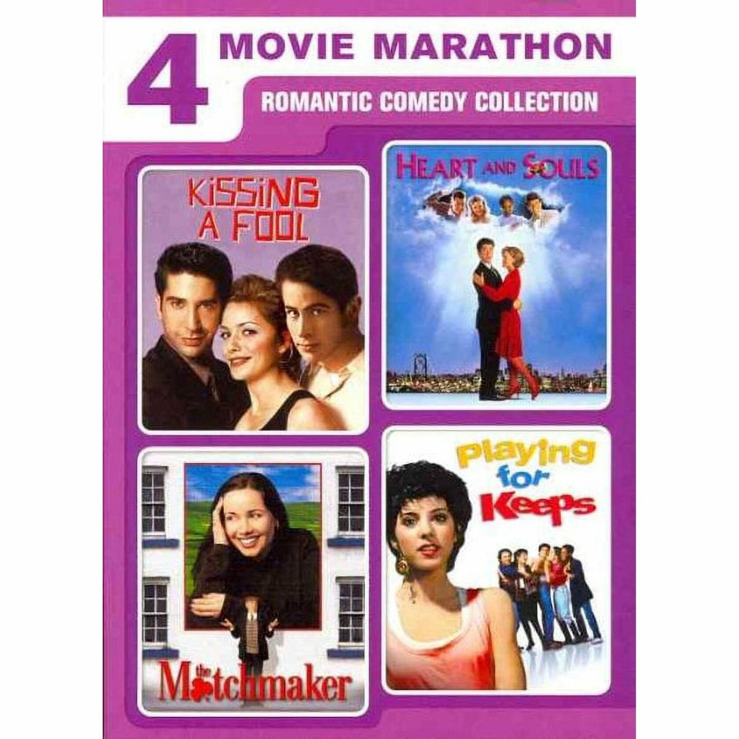 Romantic Comedy Collection: Volume 3 (Kissing a Fool / Heart and Souls / The Matchmaker / Plaing for Keeps) [DVD] - Very Good