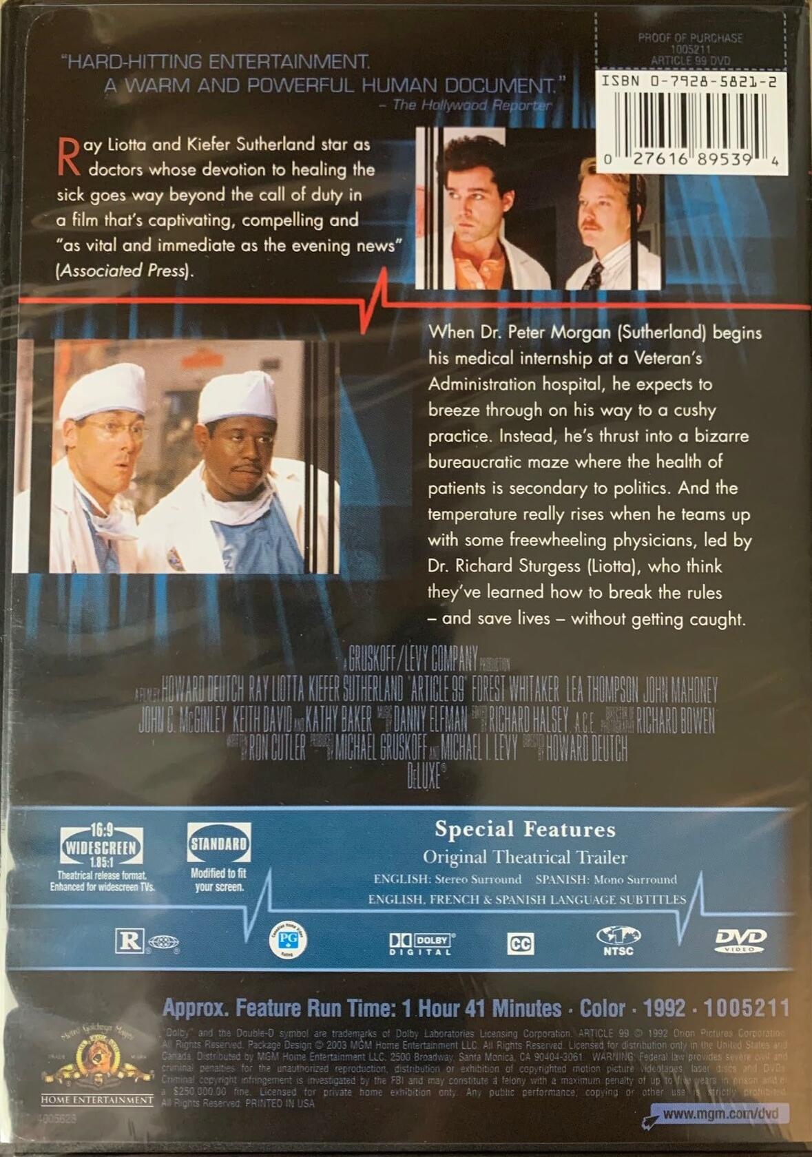 Article 99 (Sous-titres français) - Very Good