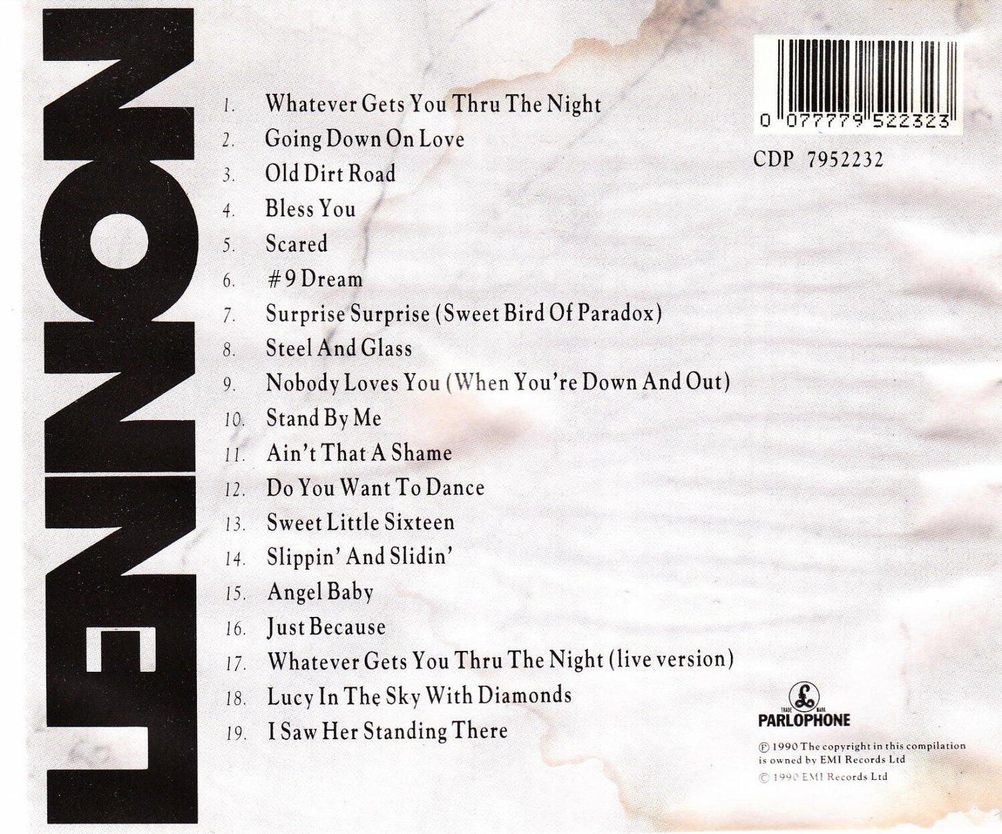 Lennon [Musikkassette] [Audio Cassette] - Very Good