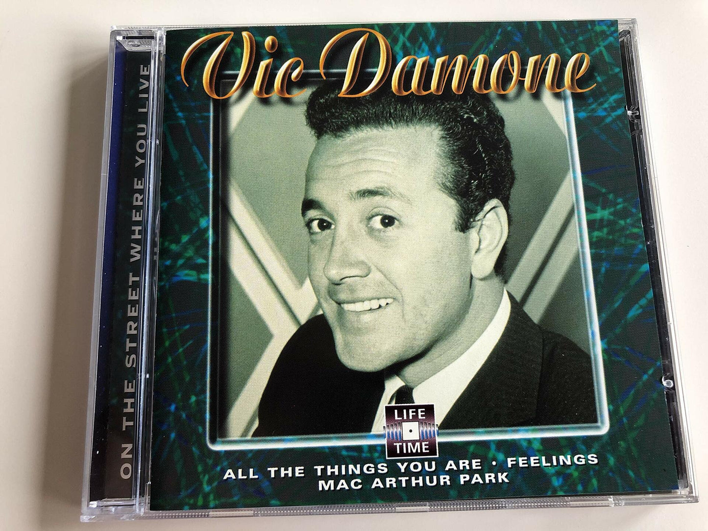 On the Street Where You Live [Audio CD] Damone, Vic - Very Good