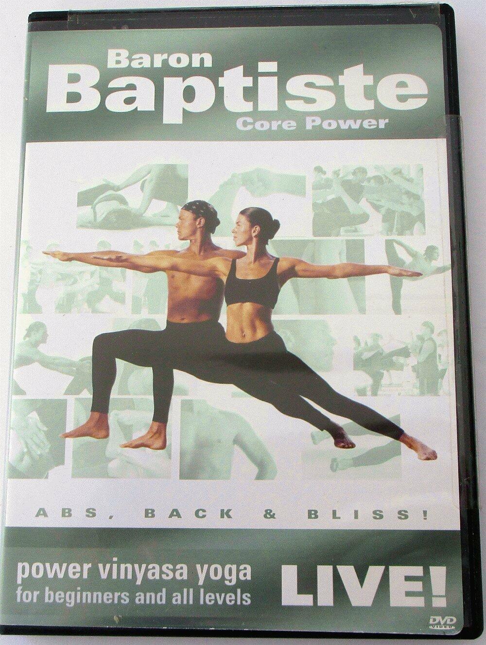 Baron Baptiste Core Power Live!: Power Vinyasa Yoga for Beginners and All Levels [Import] [DVD] - Very Good