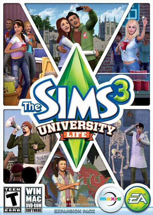 The Sims 3: University Life [video game] - Very Good