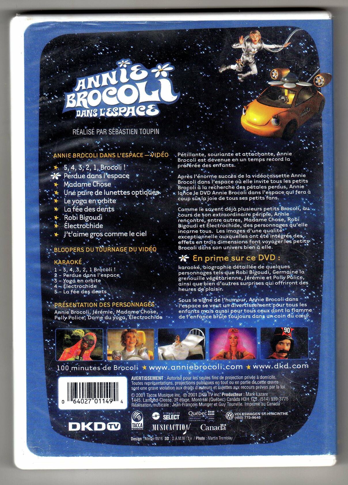 Annie Brocoli : Dans L'espace [DVD] - Good