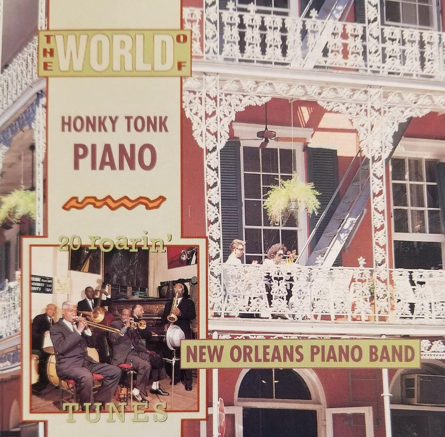 World Of Honky Tonk Piano [Audio CD] NEW ORLEANS PIANO BAND - Very Good