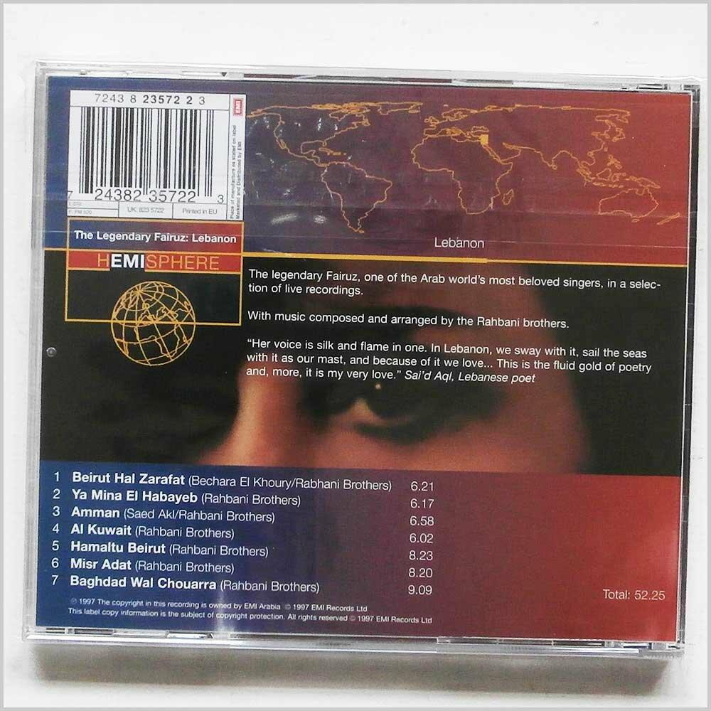 Legendary Fairuz [Audio CD] - Very Good