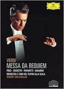 MESSA DA REQUIEM [DVD] VERDI / PRICE / PAVAROTTI / LSC / VON KARAJAN - Very Good