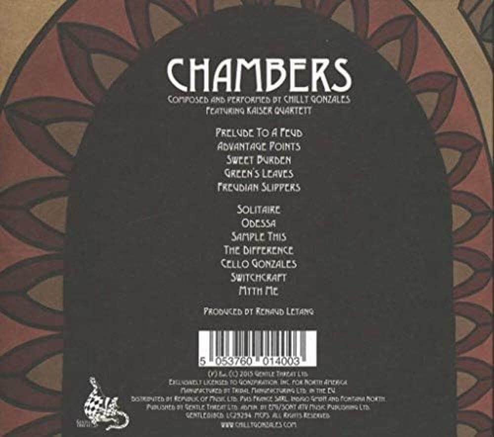 Chambers [Audio CD] GONZALES,CHILLY - Very Good