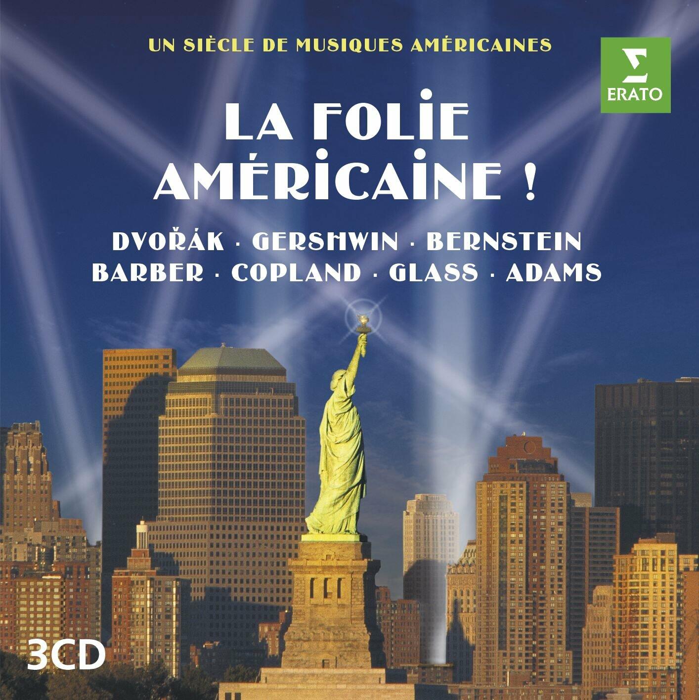 La Folie Americaine! [Audio CD] Un Siecle De Musiques Americanes and Dvorak