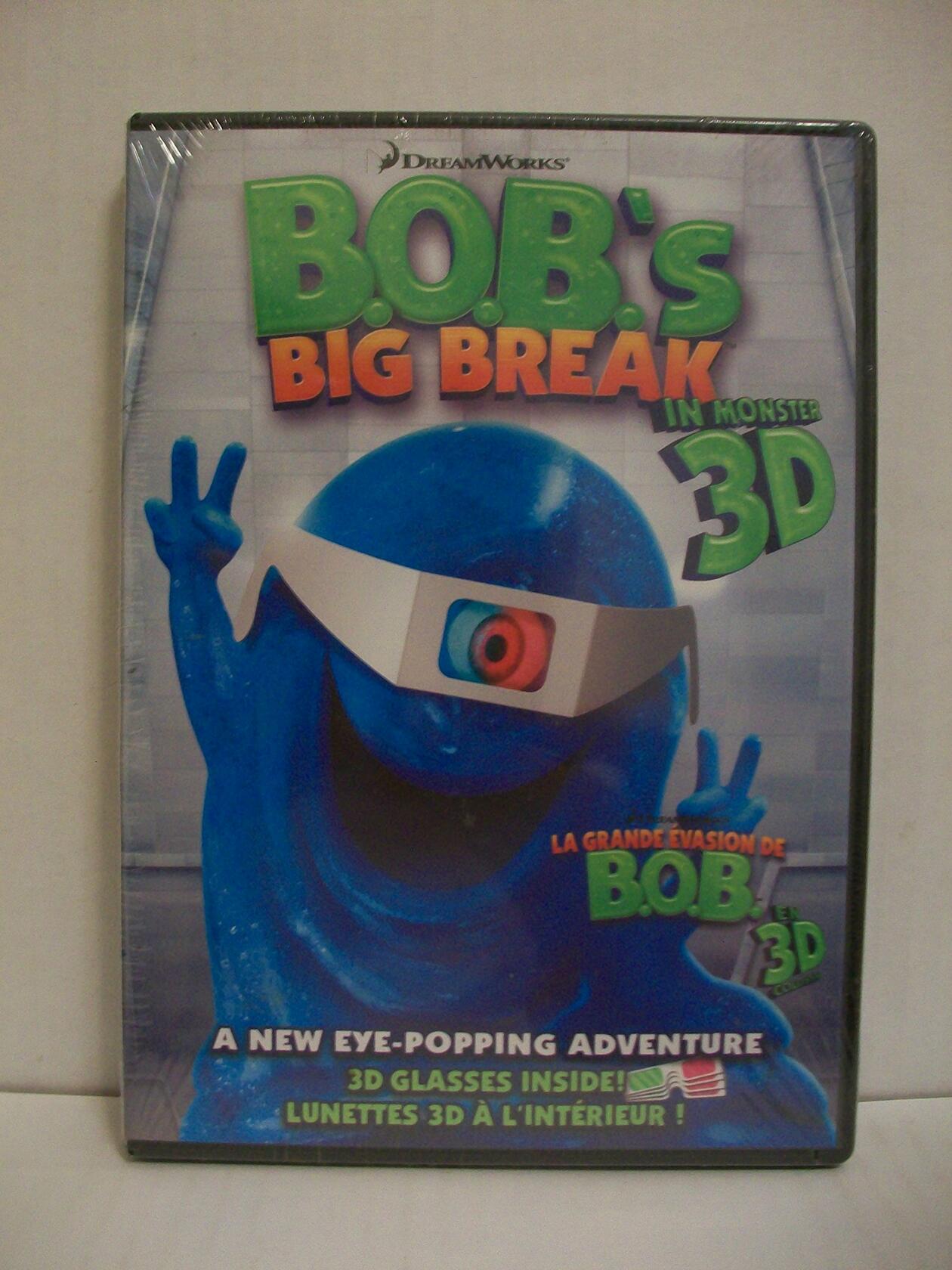 B.O.B.'s Big Break (Bob's Big Break) (Bilingual) [DVD] - Very Good