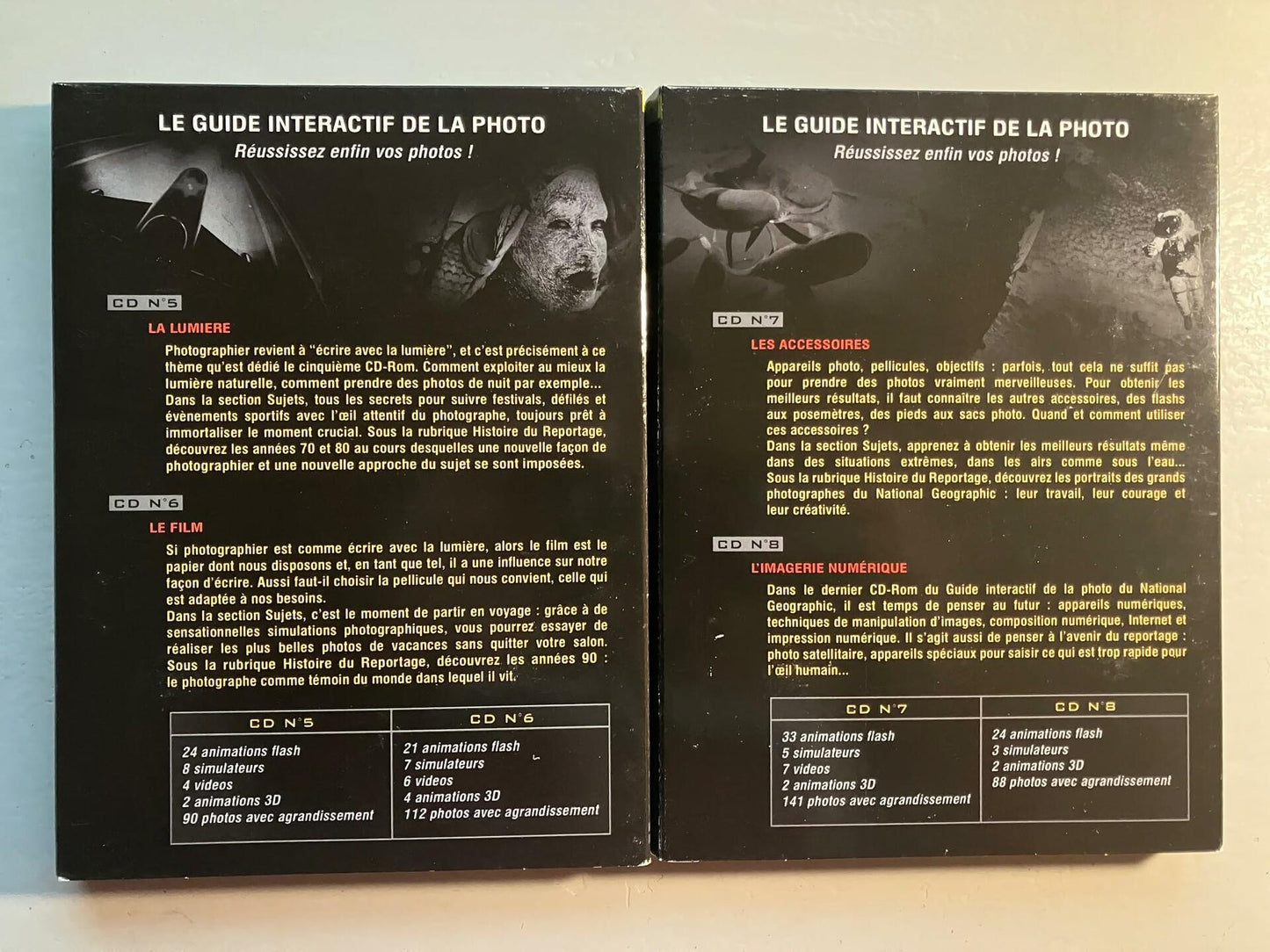Le guide interactif de la photo - 8 CD-ROM