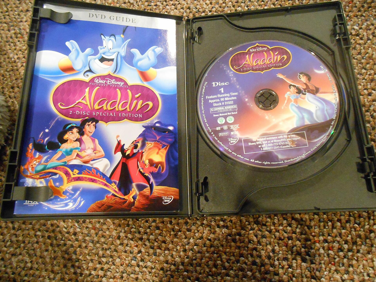 Aladdin (Disney Special Platinum Edition) (Sous-titres français) - Very Good
